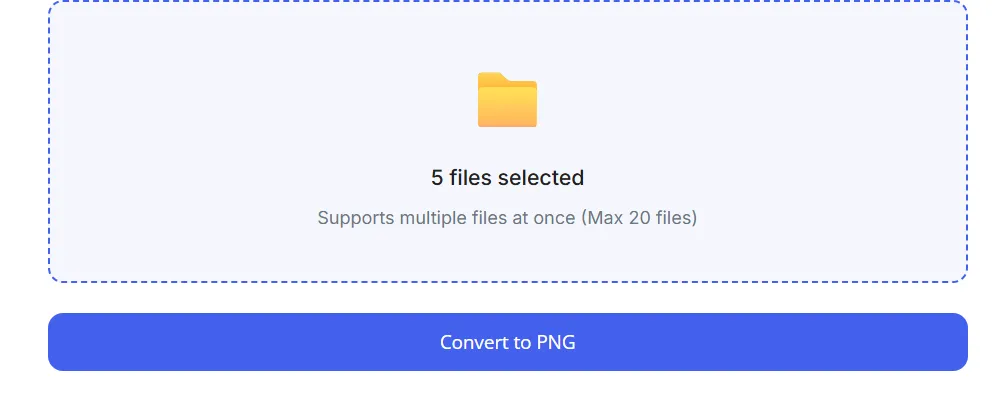 Bulk WebP to PNG Converter