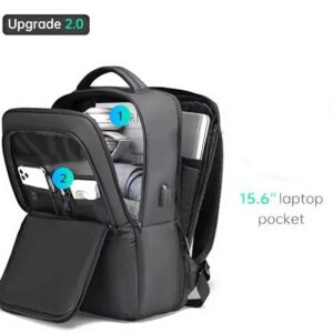 TRUE HUMAN EMPEROR® Anti-Theft Bagkpack With USB Charging Port Laptop bag/Office bag/College bag/Travel bag with Anti -Theft back pocket (LEGEND)