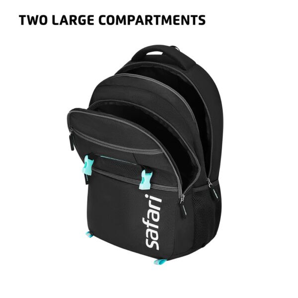 1733423216 Safari Surge Laptop Bag 30 Ltrs 2 Compartments 2 Front Smart Organizers Water Resistant College Bag for Men Women School Bags for Boys Girls LaptopOffice Backpack for Men Women