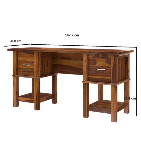 1733651637 Wooden Point Wooden Study Table for Students Study Desk Table Office Table for Work from Home Writing Office Desk Computer Desk 24