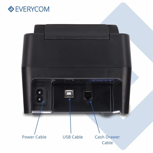 1733690298 Everycom EC 58 58mm 2 Inches Direct Thermal Printer Monochrome Desktop 1 Year Warranty USB