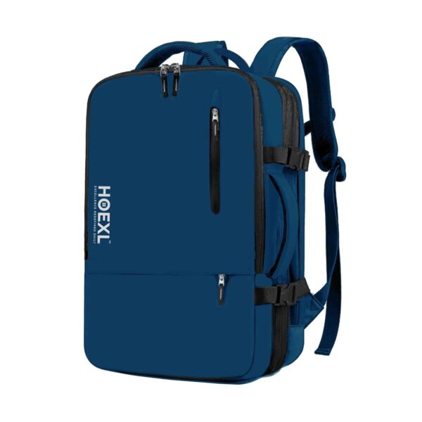 1733750697 HOEXL 42L Expandable Laptop Backpack Premium Laptop Backpacks for Men Women for Travel School College Tech Bag with USB17 inch Laptop Bags Multipurpose Smart Bag