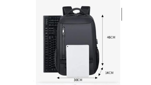 1733806317 TRUE HUMAN® EMPEROR 15.6 inch laptop bag with USB charging port Laptop bagoffice bag college bags anti theft CAPTAIN