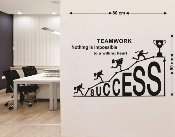 1733866327 Wallstick Motivational Quotes wallstickers Vinyl 80 cm x 50 cm