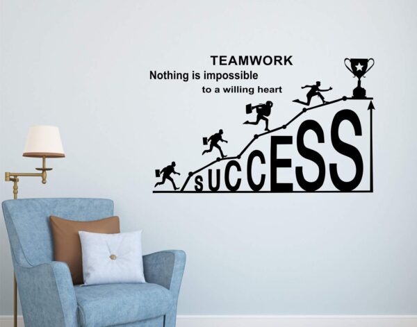 1733866329 Wallstick Motivational Quotes wallstickers Vinyl 80 cm x 50 cm