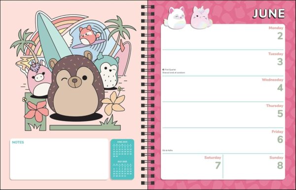 1733996083 Squishmallows 12 Month 2025 MonthlyWeekly Planner Calendar