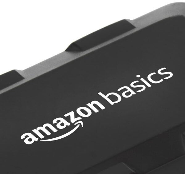 1734038269 Amazon Basics Hi Speed 4 Port Ultra Slim USB 2.0 Hub for Laptops and Computers Black