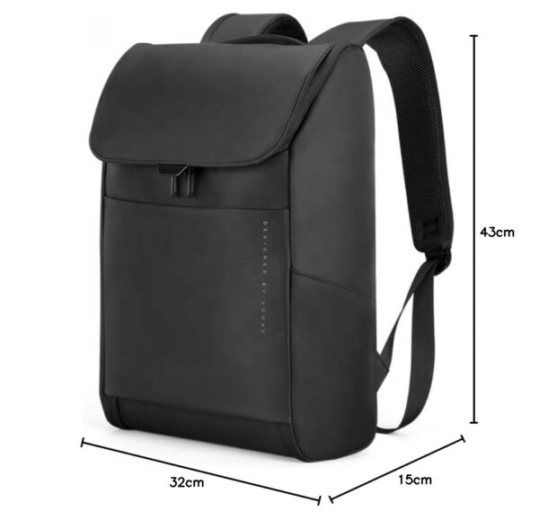 1734116617 ZAINTO Smart Tech Water Repellent Anti Theft 15.6 Inch Laptop Backpack For Men Women Working Professionals College Students Black