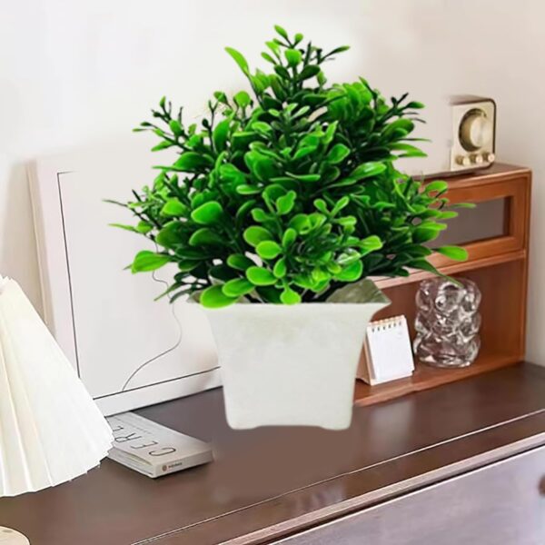 1734167412 ATEVON Artificial Flowers Plants Faux Flower Plant for Home Office Decor Tabletop and Desk Decoration Artificial Flower for Balcony Indoor Decor