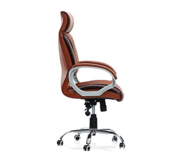 1734504700 Lakdi The Furniture Co High Back Office Chair Upholstery Leatherette Director Chair MSL 127 Swivel Tilt