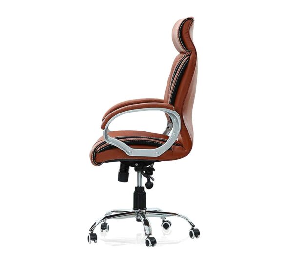 1734504703 Lakdi The Furniture Co High Back Office Chair Upholstery Leatherette Director Chair MSL 127 Swivel Tilt