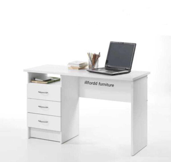 1734685173 illfordd furniture Wood Laminated Office TableStudy Table Color White