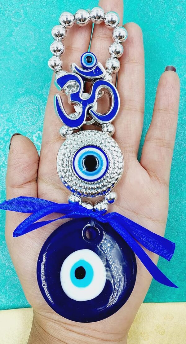 1734709247 ARTISKRITI Turkish Evil Eye Hanging for Home House Entrance Door Decoration Nazar Battu for Shop Office Living Room Om Blue