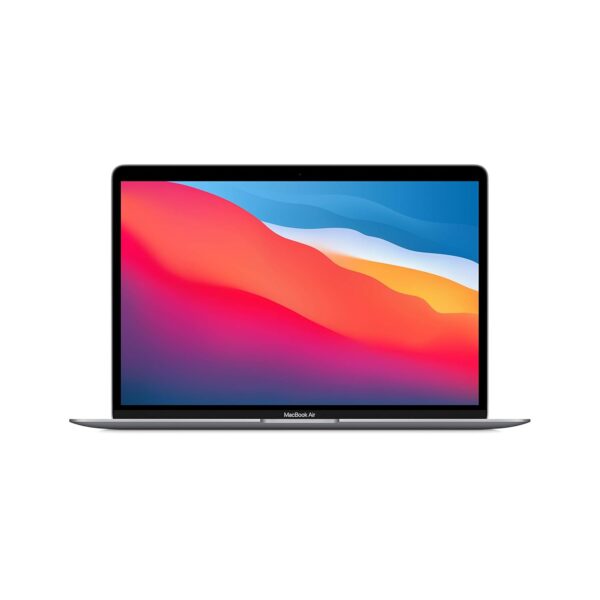 Apple MacBook Air Laptop Apple M1 chip 13.3 inch33.74 cm Retina Display 8GB RAM 256GB SSD Storage Backlit Keyboard FaceTime HD Camera Touch ID. Works with iPhoneiPad Space Grey