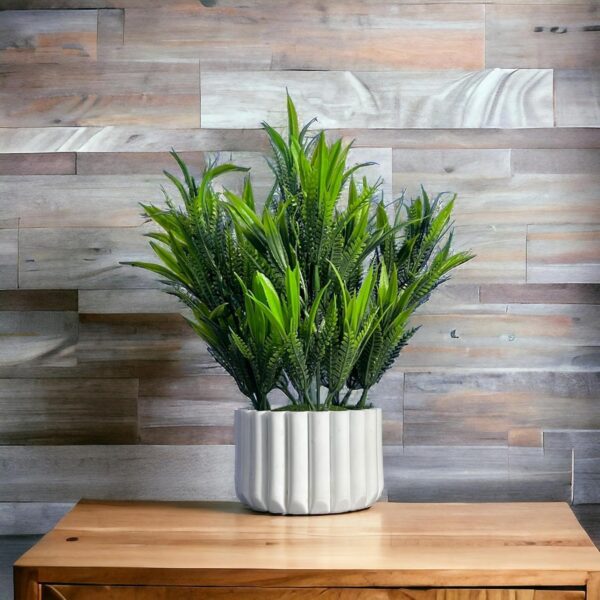 Artificial Bamboo Leaves Plants with Pot for Home Decoration Living Room Bedroom Table Office Balcony Bamboo with Pot