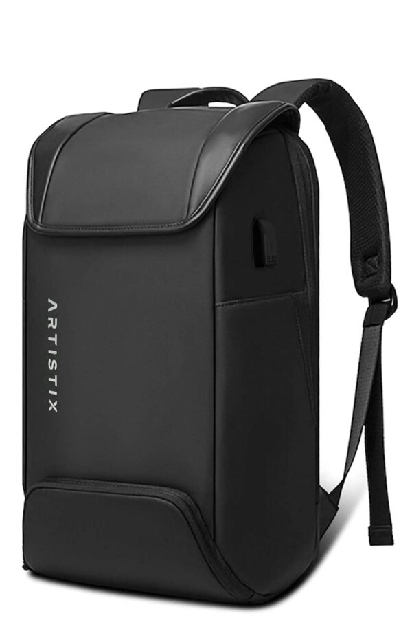 Artistix Avian Unisex Water Repellent Anti Theft Travel Standard Backpack With Usb Port Black 32 L 47 x 32 x 17 Cm