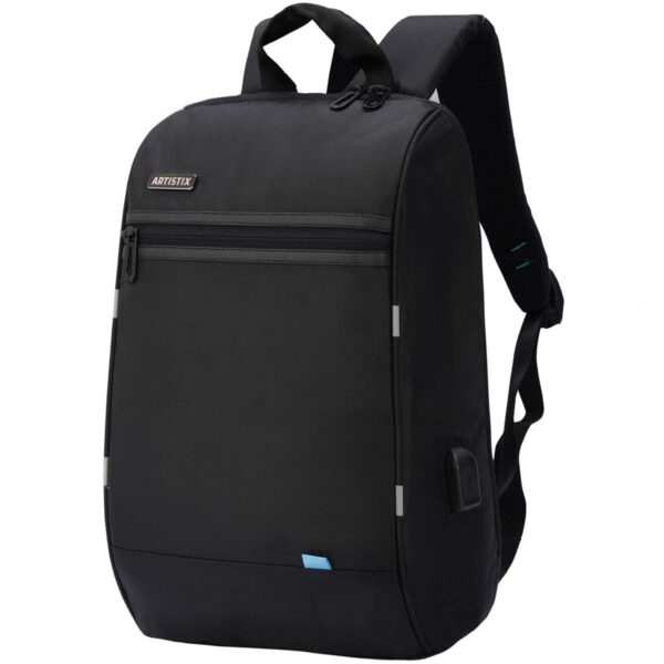 Artistix Talon Anti Theft Design Laptop Backpack Suitable upto 15.6 inch laptop size With USB Charging Port 46 Cm 25LBlack