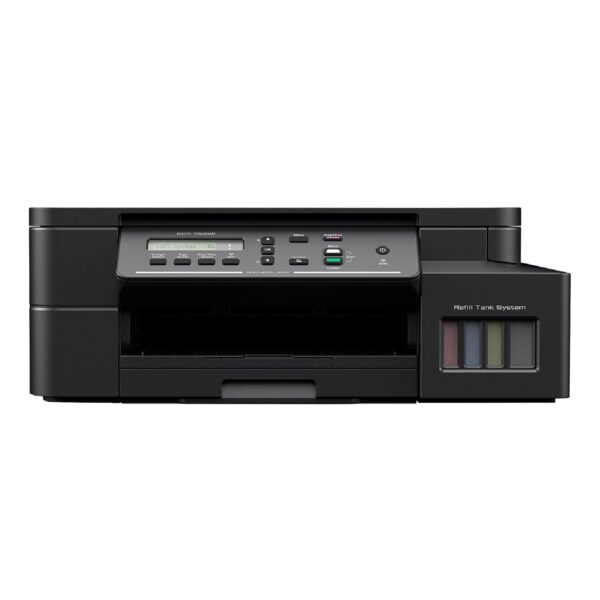 Brother DCP T525W Print Scan Copy WiFi Ink Tank Printer 128 MB Memory Print Up to 15K Pages in Black and 5K in Colour Each for CMY Get an Extra Black Ink Bottle Free Installation