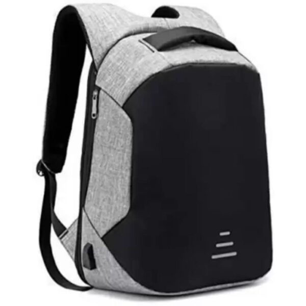 Smart Anti Theft Backpack Waterproof 15.6 Inch Laptop Bagpack USB Charging Port 30 Ltrs Travel Hiking Fashion Business Bag for Men Women Unisex School College Office Grey