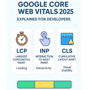 Google Core Web Vitals 2025 – LCP, INP, CLS Explained for Developers