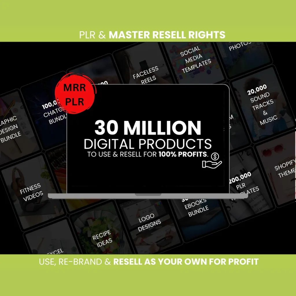 Digital Products Bundel to sale