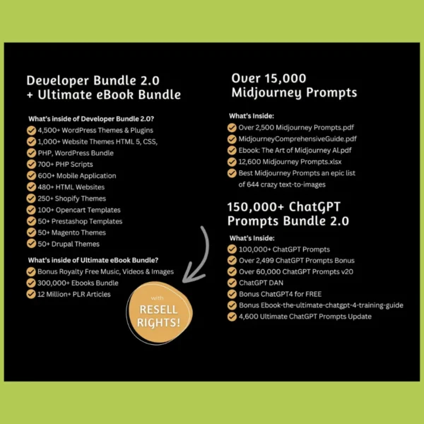 30M+ Digital Product Bundle